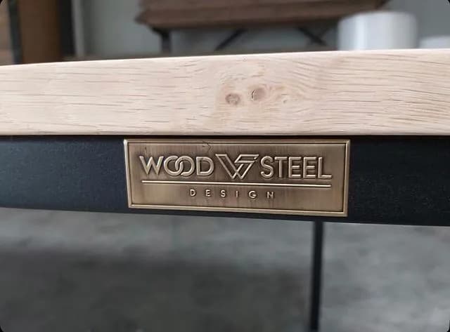 aluminium label buiten — metalen label voorbeeld